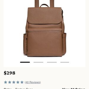Andar Sydney Leather Backpack in “Togo”